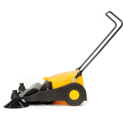 Centerline Dynamics Sweepers Global Industrial™ Push Sweeper, 32" Cleaning Path