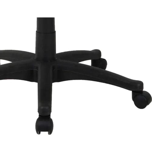 Centerline Dynamics Task & Desk Chairs Antimicrobial Bonded Leather Executive Office Chair With Arms, Black