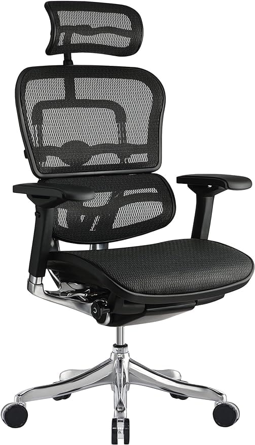 Executive High Back Chair - Black Mesh– Centerline Dynamics