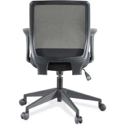 Centerline Dynamics Task & Desk Chairs Mesh-Back Executive Chair, LLR84868, Fabric, Black