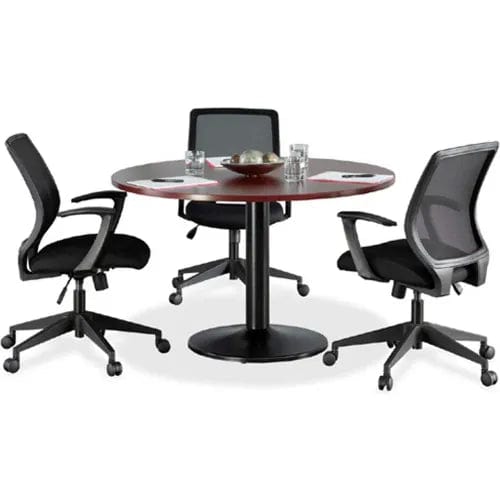 Centerline Dynamics Task & Desk Chairs Mesh-Back Executive Chair, LLR84868, Fabric, Black