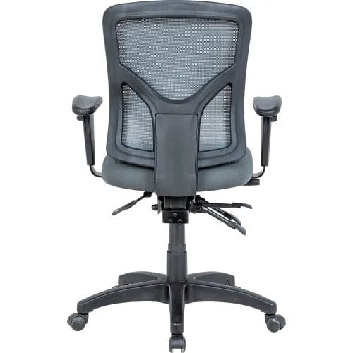 Centerline Dynamics Task & Desk Chairs Mesh Back Multifunctional Chair, Gray Seat w/ Gray Mesh