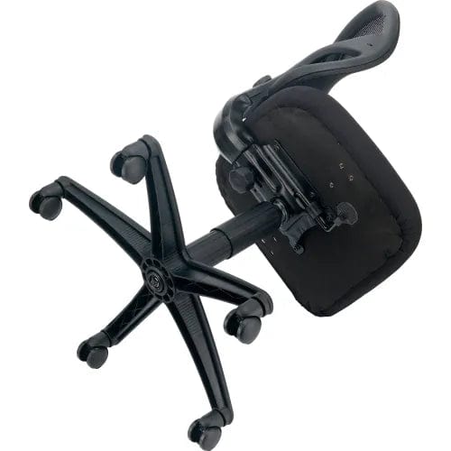 Centerline Dynamics Task & Desk Chairs Mesh Office Chair With Mid Back, Fabric, Black