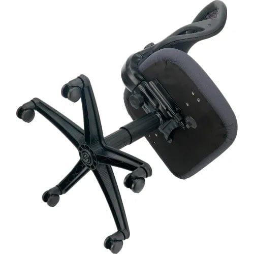 Centerline Dynamics Task & Desk Chairs Mesh Office Chair With Mid Back, Fabric, Gray