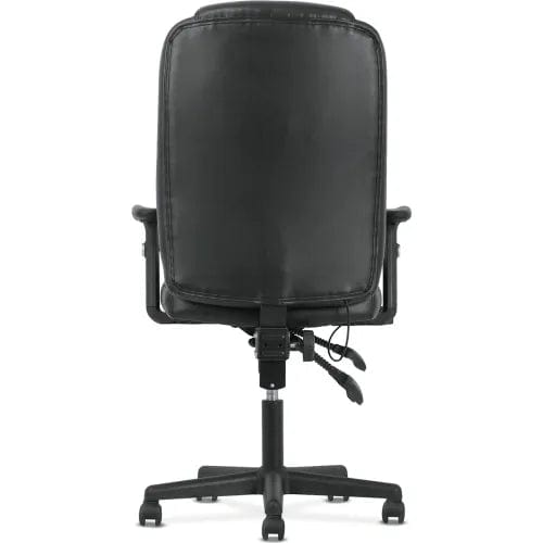 Centerline Dynamics Task & Desk Chairs Sadie High-Back Leather Office Chair - Ergonomic Adjustable - Lumbar Support