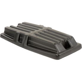 Centerline Dynamics Tilt Trucks Rubbermaid® Hinged Lid for 1/2 Cu. Yd. Tilt Truck, Black