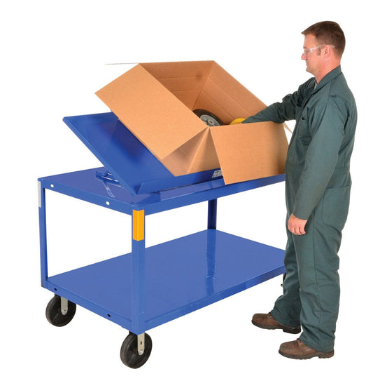Centerline Dynamics Tilters Vestil Linear Bench Top Tilter 28 In. x 46 In. 600 Lb. Capacity