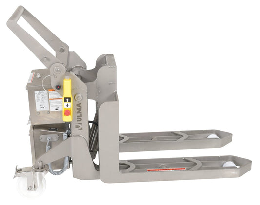 Centerline Dynamics Tilters Vestil Stainless Steel DC Powered Tilt Master 12 Volt 1,500 Lb. Capacity