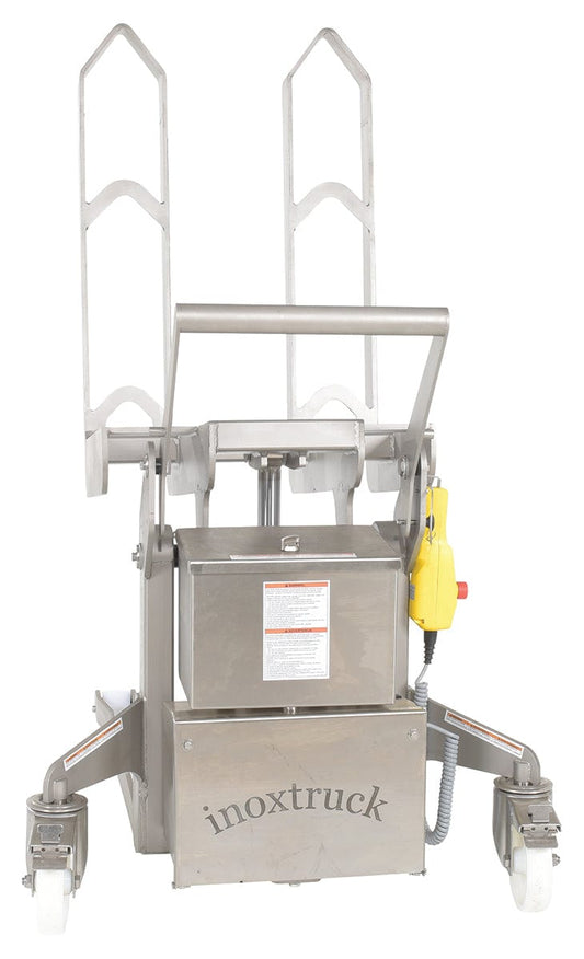 Centerline Dynamics Tilters Vestil Stainless Steel DC Powered Tilt Master 12 Volt 1,500 Lb. Capacity