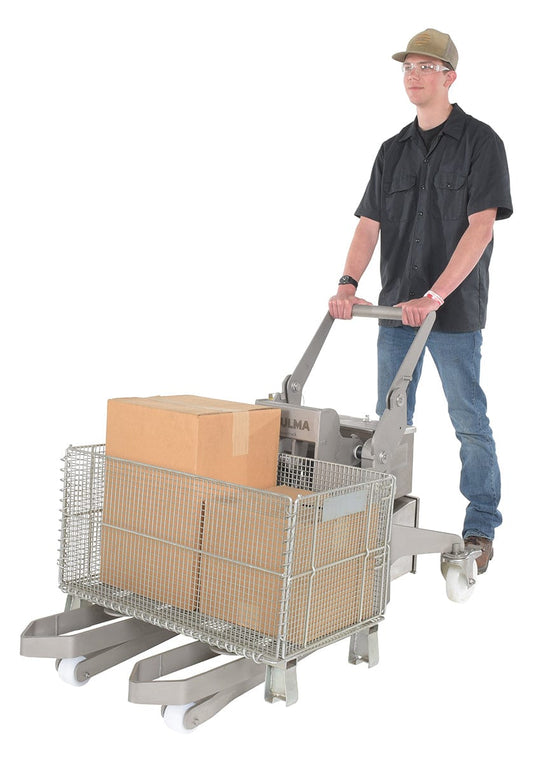 Centerline Dynamics Tilters Vestil Stainless Steel DC Powered Tilt Master 12 Volt 1,500 Lb. Capacity