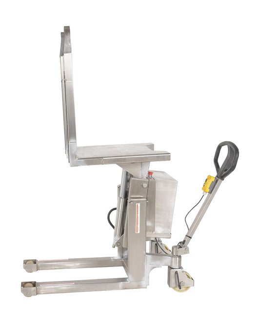 Centerline Dynamics Tilters Vestil Stainless Steel Tilt Master DC Powered 12 Volt 2,200 Lb. Capacity