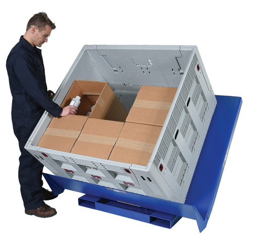 Centerline Dynamics Tilters Vestil Steel Efficiency Master Tilt Table 60 In. x 50 In. 6000 Lb. Capacity