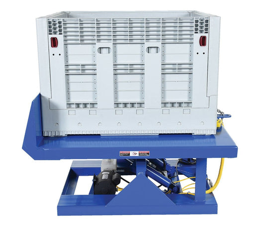 Centerline Dynamics Tilters Vestil Steel Efficiency Master Tilt Table 60 In. x 50 In. 6000 Lb. Capacity