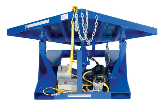 Centerline Dynamics Tilters Vestil Steel Electric Hydraulic Corner Tilters 48 In. x 48 In. 2000 Lb. Capacity