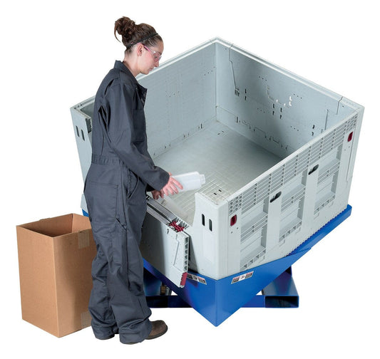 Centerline Dynamics Tilters Vestil Steel Electric Hydraulic Corner Tilters 48 In. x 48 In. 2000 Lb. Capacity