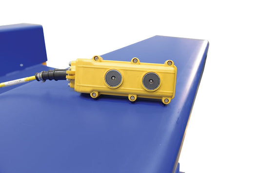 Centerline Dynamics Tilters Vestil Steel Electric Hydraulic Ground Lift Table with Tilt 44 In. x 52 In. 4000 Lb. Capacity