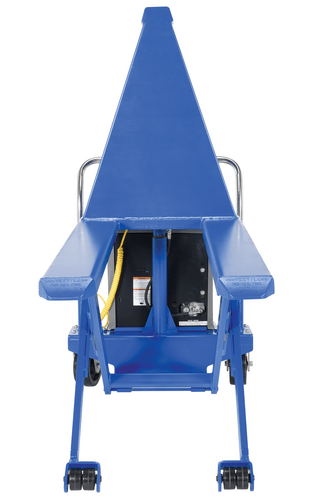 Centerline Dynamics Tote Lifters Vestil Steel DC Powered High Lift Table 27 In. x 48 In. 2500 Lb. Capacity