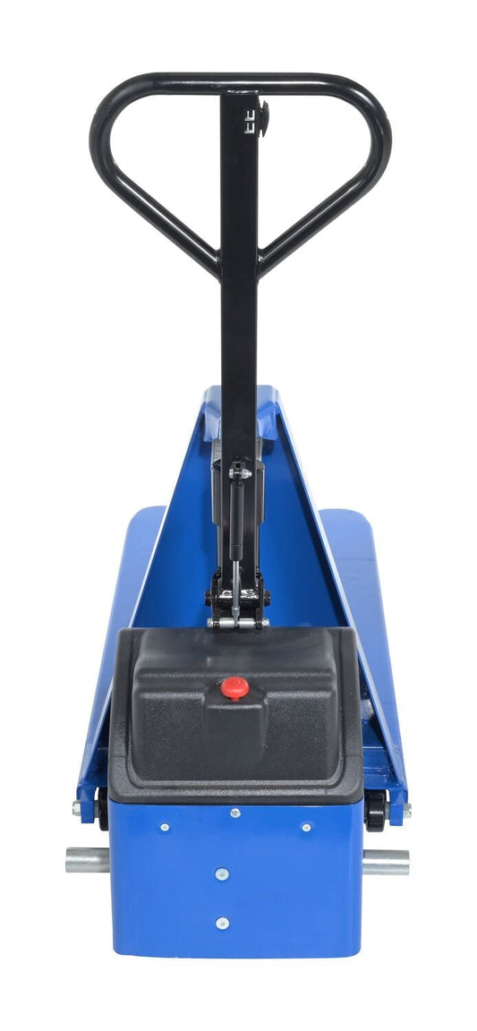 Centerline Dynamics Tote Lifters Vestil Steel Pramac DC Powered High Lift Pallet Truck 67 In. x 21-1/2 In. x 49-1/2 In. 2200 Lb. Capacity
