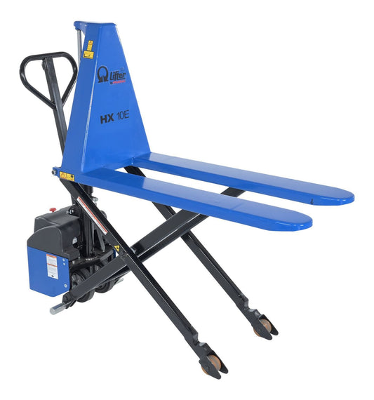 Centerline Dynamics Tote Lifters Vestil Steel Pramac DC Powered High Lift Pallet Truck 67 In. x 21-1/2 In. x 49-1/2 In. 2200 Lb. Capacity