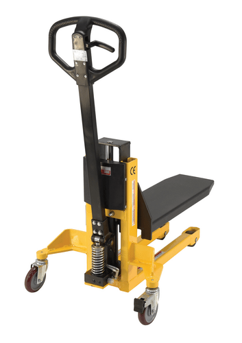 Centerline Dynamics Tote Lifters Vestil Steel Single Fork Skid Positioner Lifter 800 Lb. Capacity