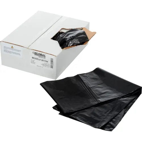 Centerline Dynamics Trash & Recycling Extra Heavy Duty Black Trash Bags - 40 to 45 Gal, 1.4 Mil, 100 Bags/Case