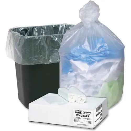 Centerline Dynamics Trash & Recycling Trash Can Liners - Natural, 10 Gallon, 0.31 Mil, 500/Case