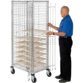 Centerline Dynamics Tray Truck Nexel™ End Load Wire Tray Truck 39 Tray Capacity