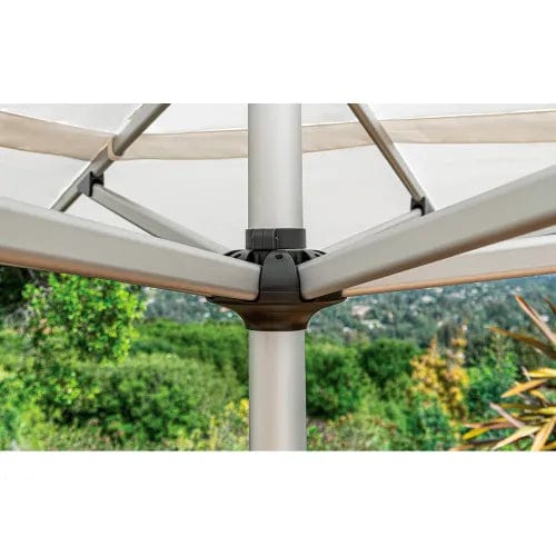 Centerline Dynamics Umbrellas & Bases Astral Octagon Umbrella w/ Centerpost, Sunbrella Awning, 196"W x 196"D x 110"H