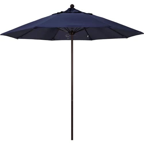 Centerline Dynamics Umbrellas & Bases California Umbrella 9' Patio Umbrella - Olefin Navy - Bronze Pole - Venture Series