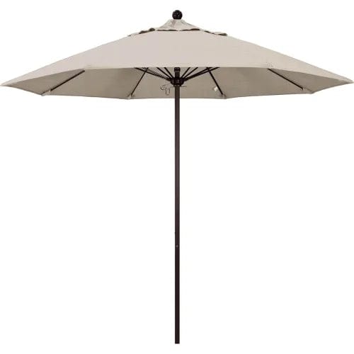 Centerline Dynamics Umbrellas & Bases California Umbrella Venture 9' Patio Umbrella, Bronze Pole, Olefin Woven Granite Fabric