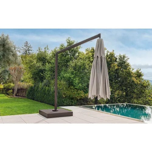 Centerline Dynamics Umbrellas & Bases Orion Square Umbrella w/ Sidepost, Sunbrella Awning, 105"W x 105"D x 111"H