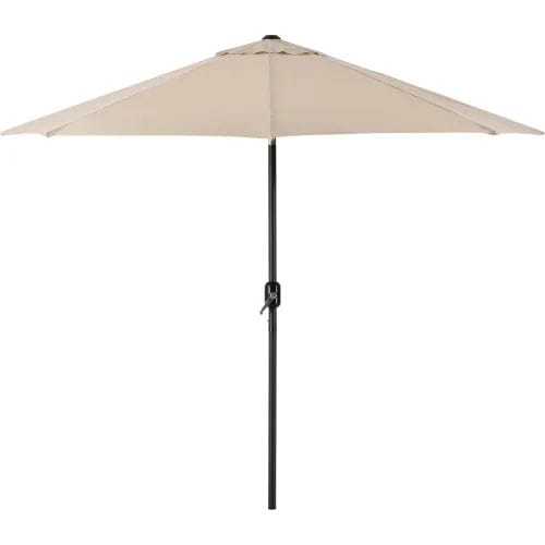 Centerline Dynamics Umbrellas & Bases Outdoor Umbrella with Tilt Mechanism, Olefin Fabric, 8-1/2'W, Tan