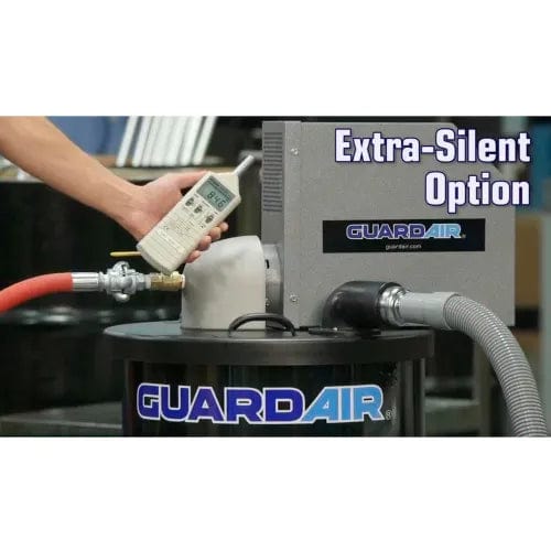 Centerline Dynamics Vacuums Guardair 30 Gallon D Pneumatic Vacuum Unit w/ 1.5" Inlet & Attachment Kit