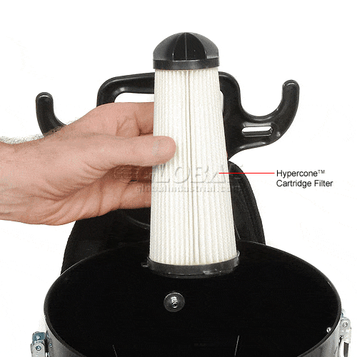 Centerline Dynamics Vacuums Hoover® HEPA Shoulder Vacuum, 1-1/2 Gallon Cap.