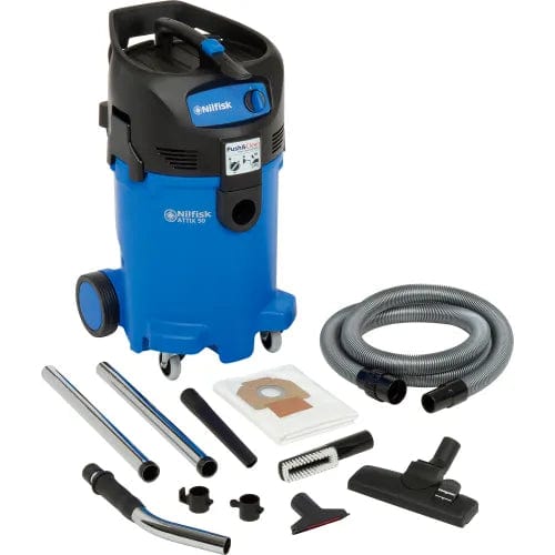 Centerline Dynamics Vacuums Nilfisk Attix 50 Wet/Dry Vacuum, 12 Gallon Cap.