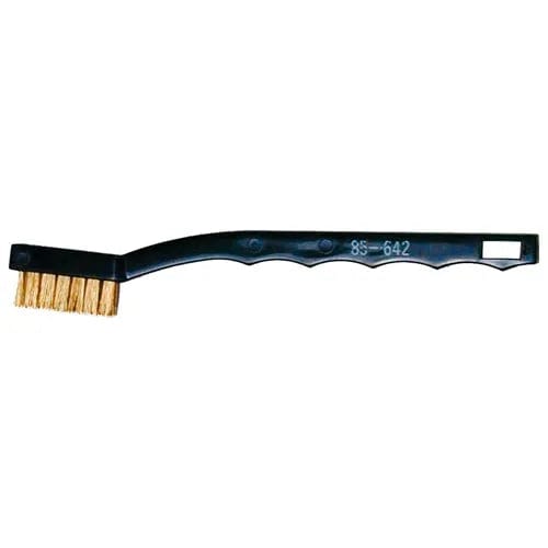 Centerline Dynamics Vehicle Cleaning Brushes Toothbrush-Style Brass Detail Scratch Brush - Min Qty 66