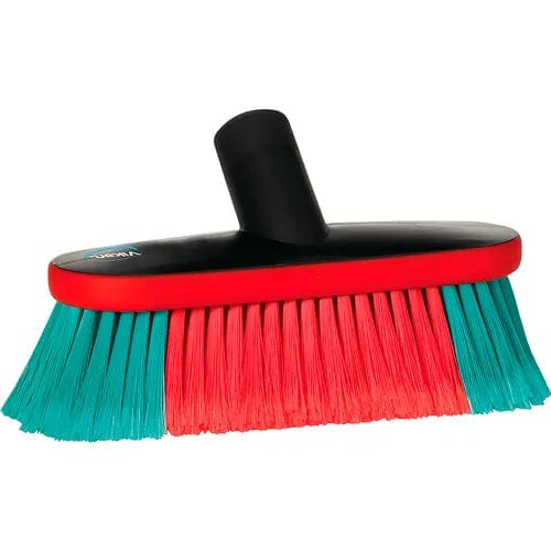Centerline Dynamics Vehicle Cleaning Brushes Vikan Vehicle Wash Brush W/ Polyester Bristles - 9-1/16"L x 3-15/16"W
