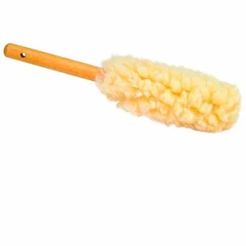 Centerline Dynamics Vehicle Cleaning Swobbit 3" Sheepskin Finger Wheel Cleaning Tool, Yellow