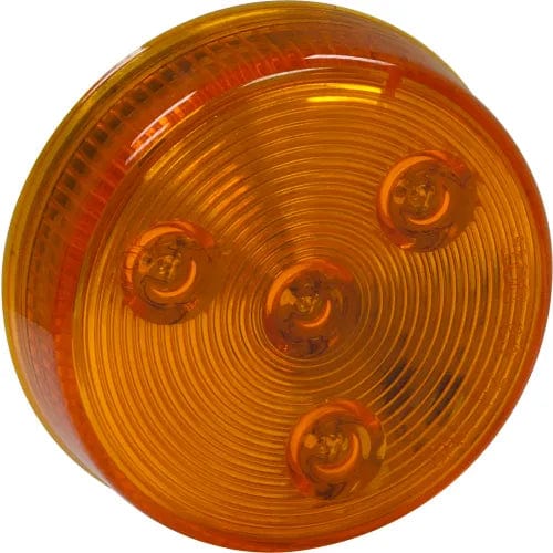 Centerline Dynamics Vehicle Lighting 2-1/2" Round 4 Led Amber Marker Light - Min Qty 100
