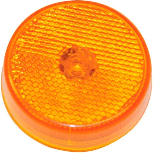Centerline Dynamics Vehicle Lighting 2.5" Amber Marker/Clearance Light with Reflex With 4 LED - 5622526 - Pkg Qty 10