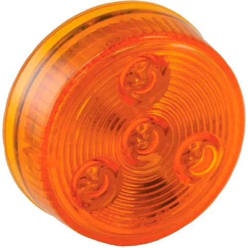 Centerline Dynamics Vehicle Lighting 2" Amber Round Marker/Clearance Light With 4 LED - 5622254 - Pkg Qty 10