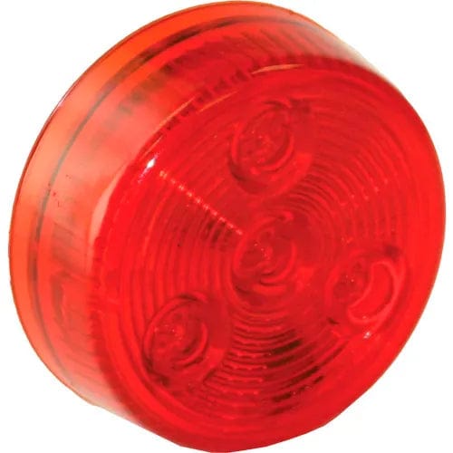 Centerline Dynamics Vehicle Lighting 2" Red Round Marker/Clearance Light With 4 LED - 5622154 - Pkg Qty 10