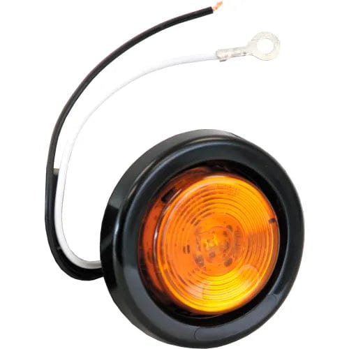 Centerline Dynamics Vehicle Lighting 2" Round 1 Led Amber Marker Light W/ Grommet & Plug - Min Qty 6