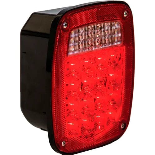 Centerline Dynamics Vehicle Lighting 5.75" Red Box Style Stop/Turn/Tail Light With 34 LED - 5626734