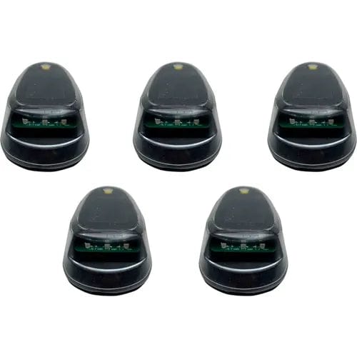 Centerline Dynamics Vehicle Lighting Wireless Solar-Powered Truck/Cab LED Light, Amber, Pack of 5