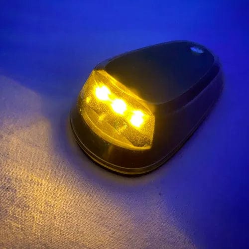 Centerline Dynamics Vehicle Lighting Wireless Solar-Powered Truck/Cab LED Light, Amber, Pack of 5