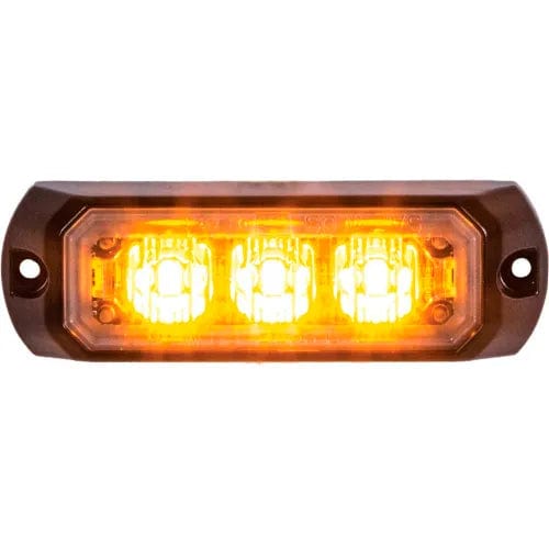 Centerline Dynamics Vehicle Maintenance 3.4" Amber LED Mini Strobe Light With 3 LED - 8891400