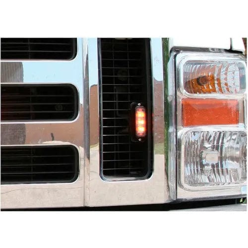 Centerline Dynamics Vehicle Maintenance 3.4" Amber LED Mini Strobe Light With 3 LED - 8891400