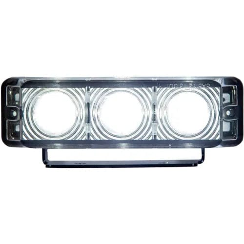 Centerline Dynamics Vehicle Maintenance 4.4" Clear Rectangular Projector Light With 3 LED - 5624433