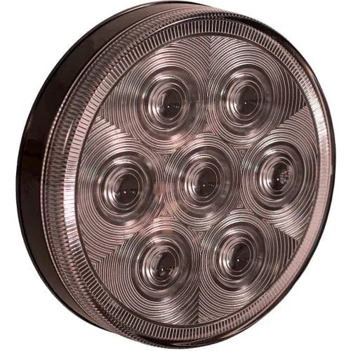 Centerline Dynamics Vehicle Maintenance 4" Clear round Backup Light With 7 LED - 5624356 - Pkg Qty 10